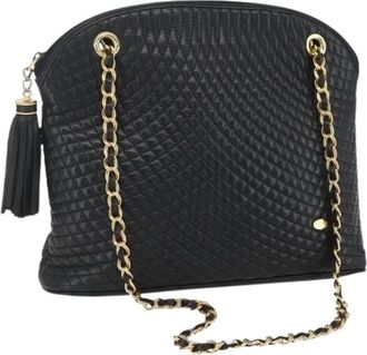 Bally Pre-owned Shoulder Bags, female, Blue, Size: ONE SIZE Pre-owned Shoulder Bag