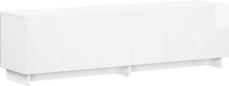 vidaXL Soporte De Tv 140 X 34,5 X 40 Cm Blanco Brillante Vidaxl