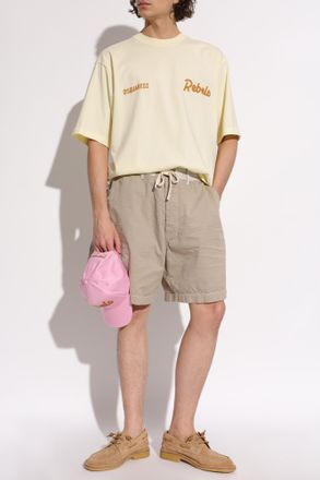 Dsquared2 T-shirt With Logo, Mens, Yellow