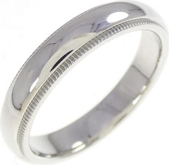 Tiffany & Co. Platinum Platinum 950 Band Ring (Pre-Owned)