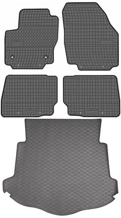 OEM Juego De Alfombrillas De Goma Para Coche Y Alfombrilla Para Maletero Para Ford Mondeo Iv Sed&aacute;n (2011-2014)