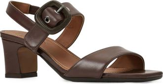 Aquatalia Luca Slingback Sandal in Ash Brown Leather at Nordstrom, Size 10.5