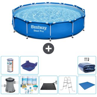 Bestway Piscina Bestway Steel Pro Redonda - 366x76 Cm - 8-piezas S21606