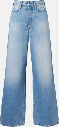 Acne Studios 1981 mid-rise wide-leg jeans