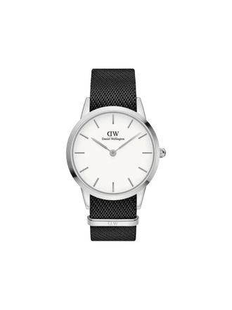Daniel Wellington Iconic Black NATO 36mm watch - Bianco