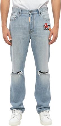 Dsquared2 Blue Distressed Jeans