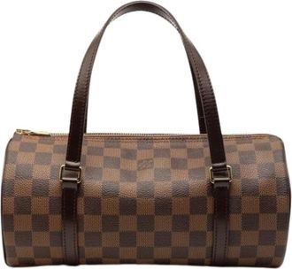 Louis Vuitton Pre-owned Papillon 26 - Dames - Vintage Handtas - Bruin - ONE Size - Leer - Vintage
