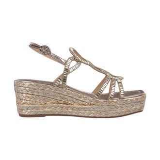 Alma En Pena Wedges, female, Yellow, 5 UK, Wedge sandals