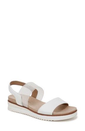 Life Stride Zing Slingback Sandal in White at Nordstrom Rack, Size 7.5