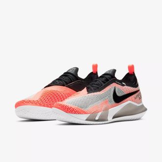 Nike Mens React Vapor Nxt Hc Shoes In White/black/bright Mango