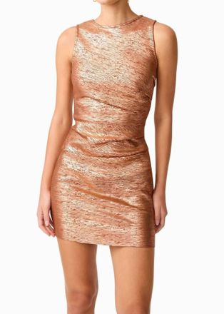 Elliatt Rhian Dress In Rust