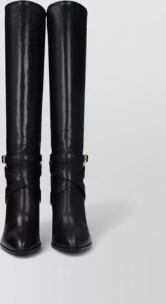 Celine leather knee-high boots