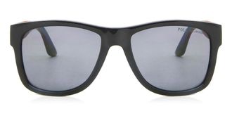 Polo Ralph Lauren PH4162 Polarized 500181 Mens Sunglasses Black Size 54