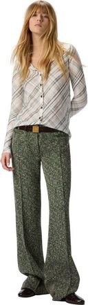 Missoni Tartan Criss-cross Shirt in White at Nordstrom, Size 42 It