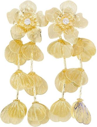 Self Portrait Flower Earrings