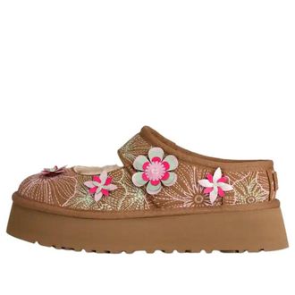 UGG (WMNS) UGG Bea Mary Jane Meadow Chestnut 1177151-CHE