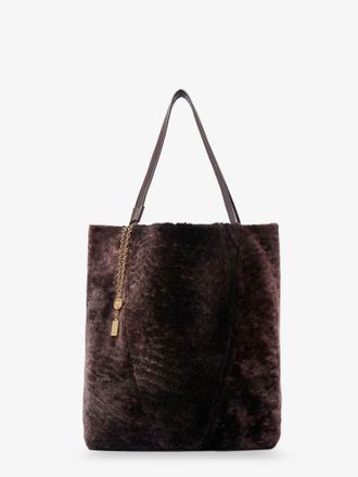 Chlo&eacute; Borsa a spalla Spin in shearling - CHLOE - gender_Woman