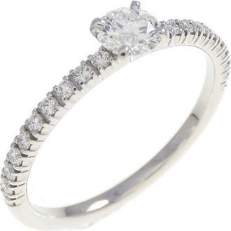 Cartier Platinum Platinum 950 Band Ring (Pre-Owned)