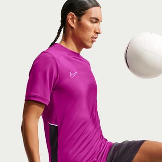 Nike Mens Academy Dri-FIT Short-Sleeve Soccer Top in Purple | HJ3791-575
