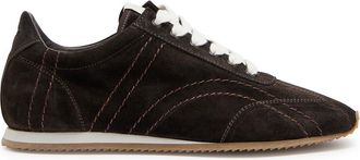 Toteme Flex Suede Sneakers - Black - 41 (IT41 / UK8)