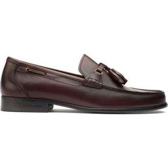 Simon Carter Mens Triceratops Loafer Shoes - Brown Leather - Size UK 8