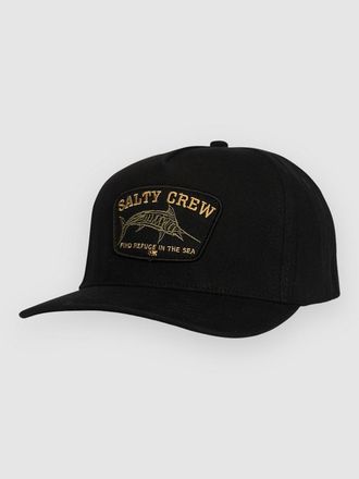 Salty Crew Billfisher Strapback Cap schwarz