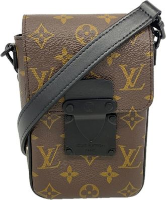 Louis Vuitton Black Brown Shoulder Bag (Pre-Owned)