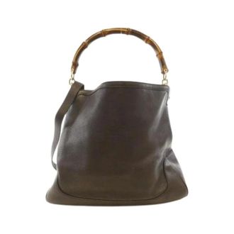 Gucci Pre-owned Handbags, female, Brown, Size: ONE SIZE Pre-owned Shoulder Bag