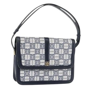 Givenchy Pre-owned Shoulder Bags, female, Blue, Size: ONE SIZE Pre-owned Shoulder Bag