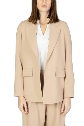 Sandro Ferrone Beige Blazer Broek Set Model Sf23awbl001