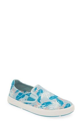 Olukai Laeahi PaI Slip-On Sneaker in Swell /Aloha at Nordstrom, Size 9.5