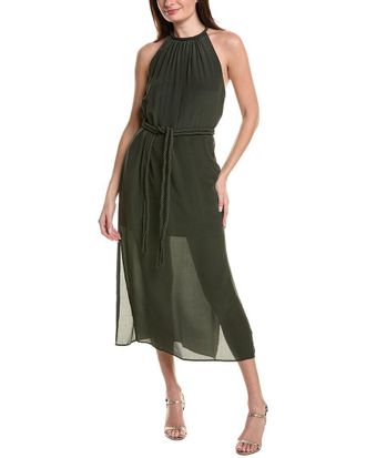Marie Oliver Elena Silk Midi Dress