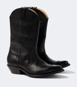 Our Legacy Consultant leather cowboy boots