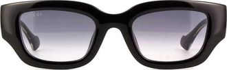 Gucci GG1558SK003 Gradient Lens Sunglasses - Black