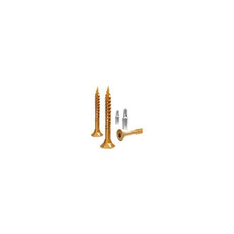 Engel Tornillo Aglomerado Con Conector E-jy 3,5x 35 Tg Galvanizado Amarillo Con Fraisage (por 1000)