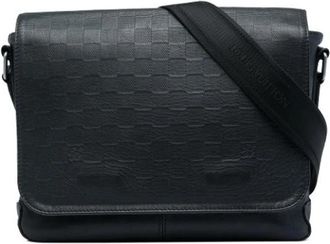 Louis Vuitton Pre-owned District PM - Dames - Vintage Schoudertas - Zwart - ONE Size - Leer - Vintage