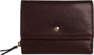 Bugatti Geldb&ouml;rse BUGATTI NEAPLES, Damen, braun, Leder, leicht gl&auml;nzend, unifarben, Kleinlederwaren Geldb&ouml;rse, echt Leder