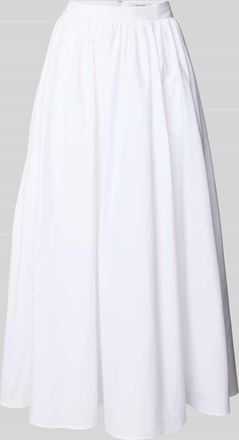 IVY OAK Maxirock mit Reißverschluss Modell SIENNA in Weiss, Größe 34