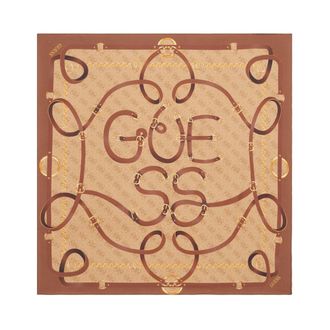 Guess Silky Scarves, female, Brown, Size: ONE SIZE Foulard 53 x 53