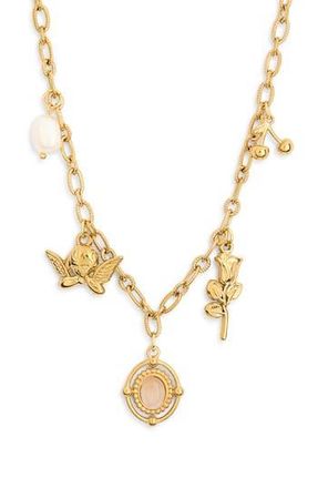 Petit Moments Ornate Charm Necklace in Gold - Nordstrom Exclusive at Nordstrom Rack