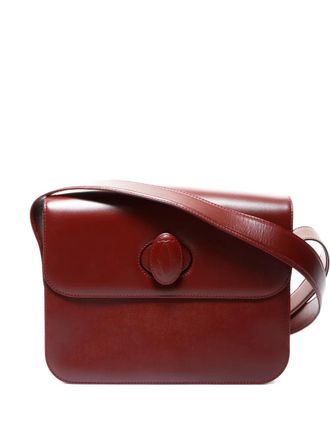 Cartier 1990-2000 Must Do leather crossbody bag - Rosso