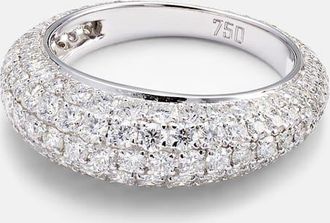 Kamyen Jewellery Diamond Disco 18kt white gold ring with diamonds