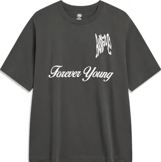 Li-Ning BadFive Graphic T-shirt Washed Black AHST917-2