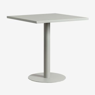 Sklum Mesa De Jard&iacute;n Cuadrada 70x70 Cm En Metal Mizzi Sklum