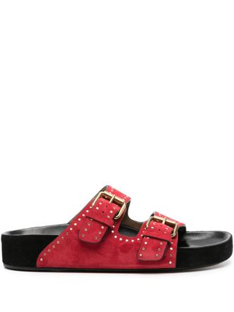 Isabel Marant Isabel Marant Lennyo su&egrave;de sandalen