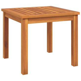 vidaXL Mesa De Centro De Madera Maciza De Acacia 40x40x36 Cm Vidaxl