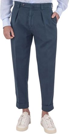 Berwich Hombre, Pantalones, Azul, Talla: S