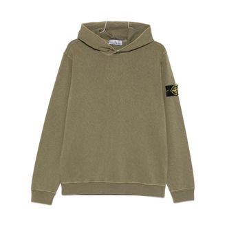 Stone Island Hoodies, male, Green, Size: L 6100031 Hoodie