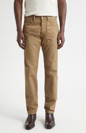 Ralph Lauren Slim Fit Jeans in Medium Brown at Nordstrom, Size 30 X 32