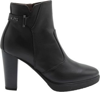 Nero Giardini Bexley Enkellaars - Dames - Laarzen met Hak - Zwart - 40 EU - Schoenen